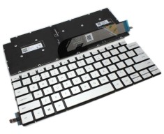 Tastatura Dell Argintie 02RVRV iluminata backlit, 0M0H4C iluminata backlit, 4900GD07AC01 iluminata backlit