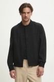 HUGO geaca culoarea negru, de tranzitie, 50531284