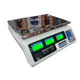 Cumpara ieftin Cantar Electronic Digital Sonashi 40Kg, Acumulator, Afisaj Dublu, Platforma Inox, Uz Casnic/Comercial