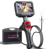 Endoscop Articulat 360 cu Joystick, Sonda IP67, Articulare in 4 Directii, Ecran IPS, 6 LED-uri Ajustabile