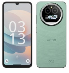 Telefon mobil F150 Action A5 Pro Verde, 4G, 6.88 HD+, 8GB RAM (3GB + 5GB extensibil), 256GB ROM, Android 15 Go, Octa-Core, Face ID, Camera 16MP, 5100m