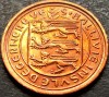 Moneda 1/2 NEW PENNY - GUERNSEY, anul 1971 * cod 5170, Europa