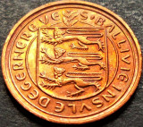 Moneda 1/2 NEW PENNY - GUERNSEY, anul 1971 * cod 5170