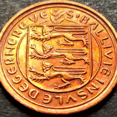 Moneda 1/2 NEW PENNY - GUERNSEY, anul 1971 * cod 5170