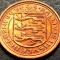 Moneda 1/2 NEW PENNY - GUERNSEY, anul 1971 * cod 5170