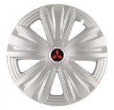 Cumpara ieftin Set 4 Capace Roti Autohelix MSA&reg;, potrivite jantelor de R16, pentru Mitsubishi, model glory Gri