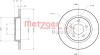 Disc frana MAZDA 5 (CR19) (2005 - 2016) METZGER 6110581