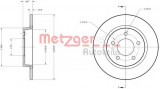 Disc frana MAZDA 3 (BK) (2003 - 2009) METZGER 6110581