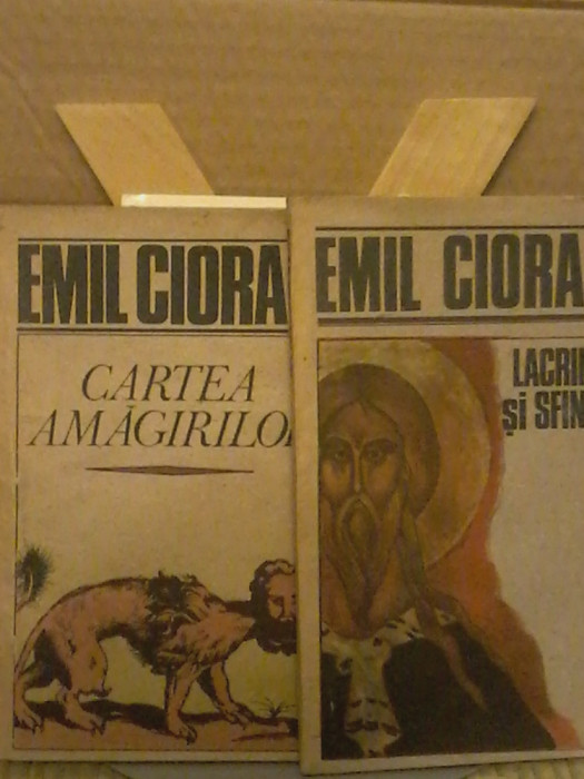 Emil Cioran - Cartea amagirilor/ Lacrimi și sfinți (1991)