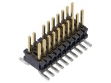 Conector SAMTEC PCB-PCB soclu tată 20 pini SMT 1,27mm vertical