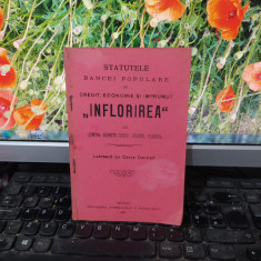 Statutele Băncei Populare Înflorirea din Gornetu-Cricov Prahova Giurgiu 1907 201