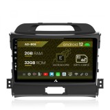 Cumpara ieftin Navigatie Kia Sportage (2010-2016), Android 12, E-Octacore 2GB RAM + 32GB ROM, 9 Inch - AD-BGE9002+AD-BGRKIT146