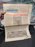 Magazin 28 ianuarie 1989, anul XXXII nr. 1632, Țara și-a sărbătorit conducătorul, Nicolae Ceaușescu, A0001