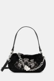 Juicy Couture poșetă Twig Narrative culoarea negru, BIJTG8989WZC