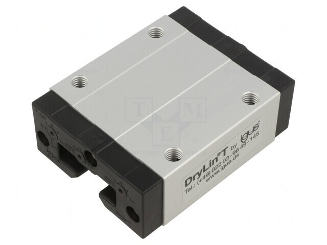 Trolley DryLin T Linear Guides Self-Regulating Size 01-25