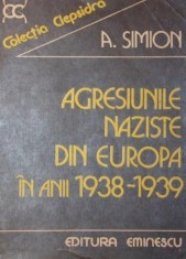 AGRESIUNILE NAZISTE DIN EUROPA IN ANII 1938 1939 foto
