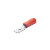 Set 100 bucati Papuci, pini terminali pentru cablu, tata, 1.25 x 250, rosu