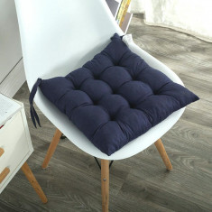 Perna decorativa pentru scaune si fotolii Albastru Marin 40x40 cm
