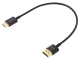Cablu HDMI Mini DELOCK 0,25m Negru 36AWG Metalic 85118