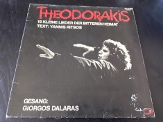 [Vinil] Mikis Theododorakis - 18 Kleine Lieder Der Bitteren Heimat - gatefold foto