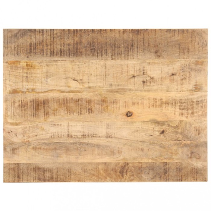 vidaXL Blat de masă, 80x70 cm, lemn masiv mango, 25-27 mm