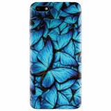 Husa silicon pentru Huawei Y5 Prime 2018, Blue Butterfly 101