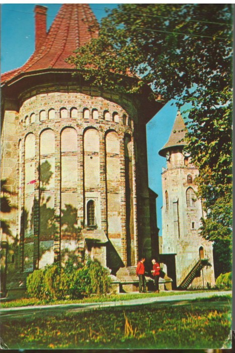 CPIB 15156 - CARTE POSTALA - PIATRA NEAMT BISERICA SF IOAN SI TURNUL CLOPOTNITEI