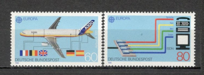 Germania.1988 EUROPA-Transport si comunicatii MG.663