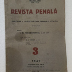 Revista Penala - Doctrina. Jurisprudenta Romana si Straina