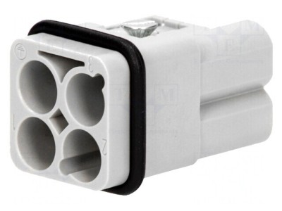 Conector Han Q 4 3 PE 40A foto
