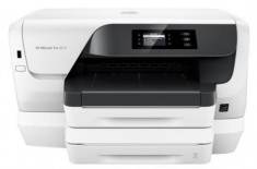 Imprimanta jet cerneala HP Officejet Pro 8218, A4, 20 ppm, Duplex, Retea, Wireless (Alba) foto