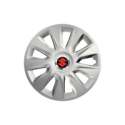 Set 4 capace roti Cu Inel Cromat Stratos R16 Compatibil Cu Suzuki foto