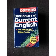 DICTIONARY OF CURRENT ENGLISH