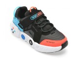 Pantofi sport SKECHERS negri, GAMETRONIX, din material textil