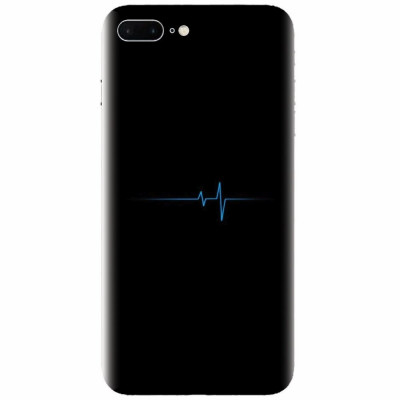 Husa silicon pentru Apple Iphone 7 Plus, Heartbeat foto