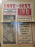 Revista de educatie sexuala - love-sex magazin - din anul 1991