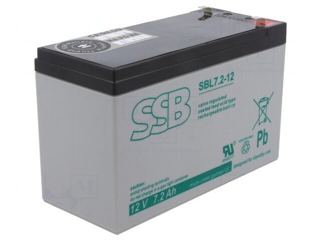 Baterie Plumb-Acid 12V 7.2Ah AGM Fără &Icirc;ntreținere