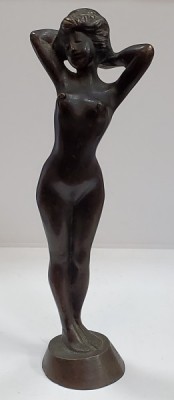 Tanara nud, Statueta din Bronz foto