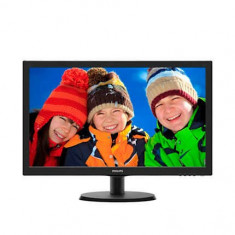 Monitor Philips 223V5LSB2/62 Full HD 21.5 inch Black foto