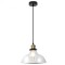 Pendul tavan soclu E27, 24.5X23X110cm, sticla