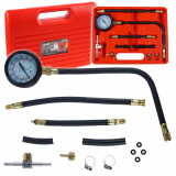 Kit tester presiune sistem alimentare cu benzina (27512), Black