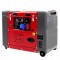 Generator Diesel GeoTech Pro DGP 8500SE-3 Full Power, putere 6 kW, Trifazat, AVR, Pornire electrica