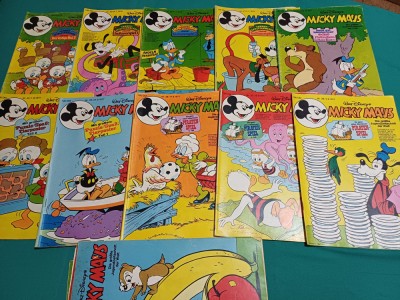 LOT 13 REVISTE MICKY MAUS * 1977-1978 * DIFERITE NUMERE * foto