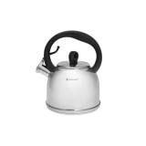 Fierbător tradițional fabricat din inox, ceainic 2 litri, 18-25 cm, argintiu, Hugo, Kassel