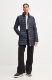 EA7 Emporio Armani geaca femei, culoarea albastru marin, de tranzitie, TNGAZ.6DTK04