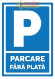Indicator parcare fara plata