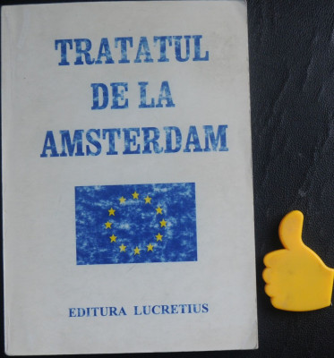Tratatul de la Amsterdam foto