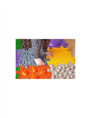 Covoras ortopedic senzorial puzzle Set Mediu 2A foto