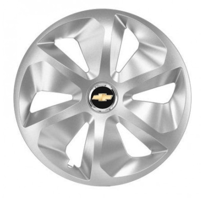 Set 4 Capace Roti Roco Gri R16, pentru Chevrolet