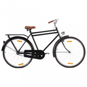 Bicicleta olandeza, roata de 28 inci, cadru masculin 57 cm, vidaXL |  Okazii.ro